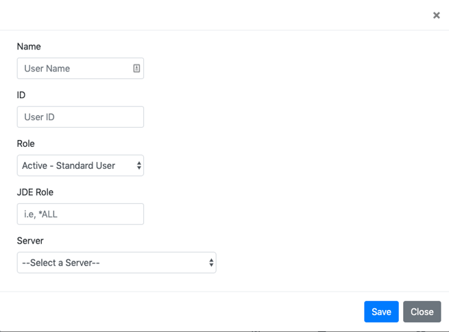 Add new user Scanability
