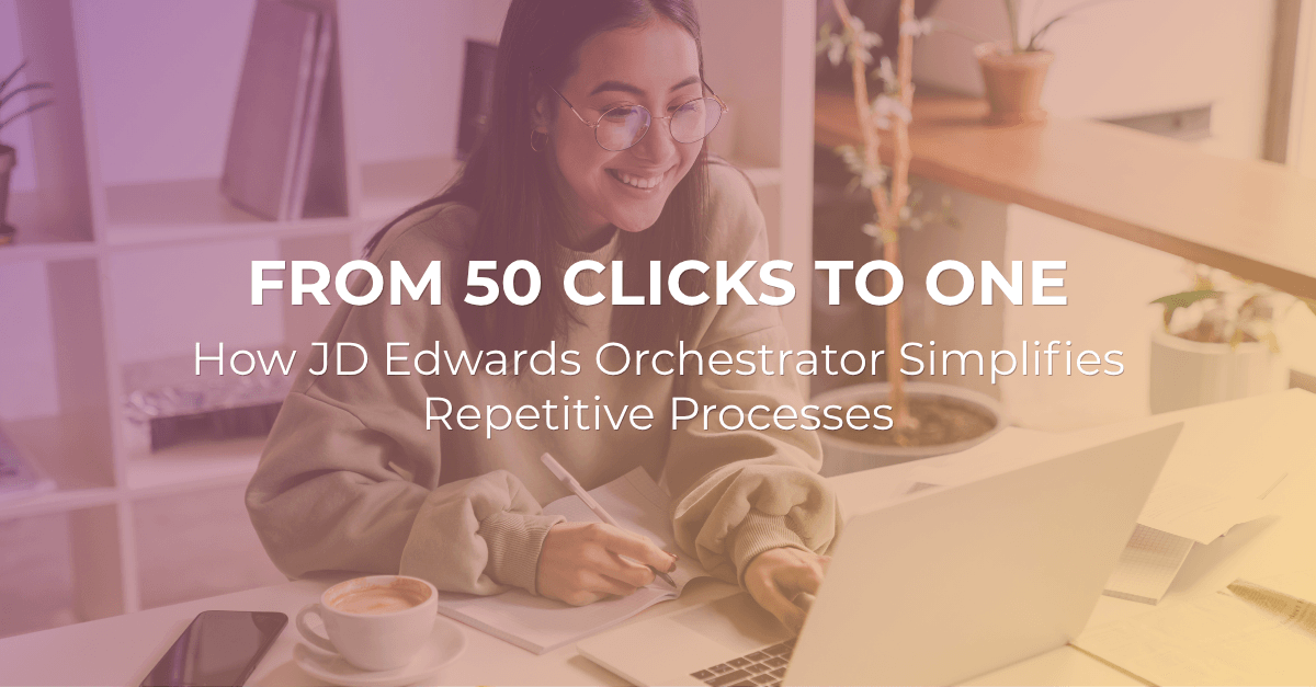JDE Orchestrator | ERP Suites