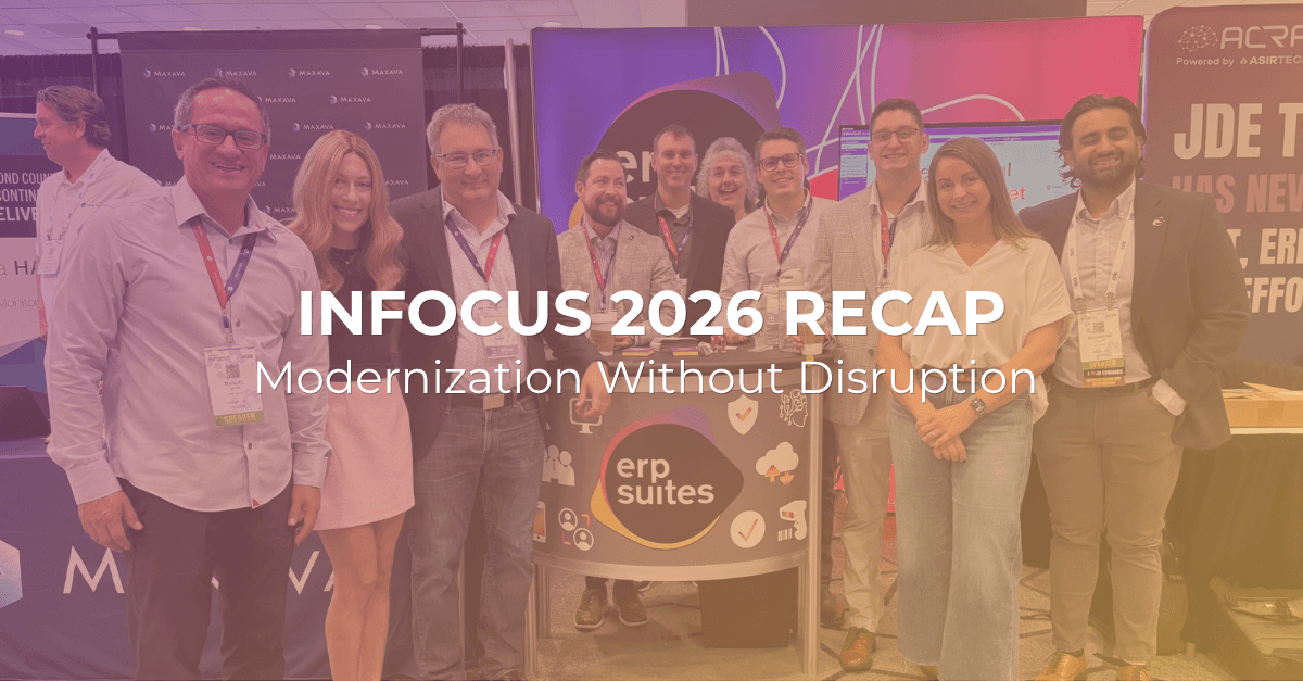 INFOCUS 2026 Recap | ERP Suites