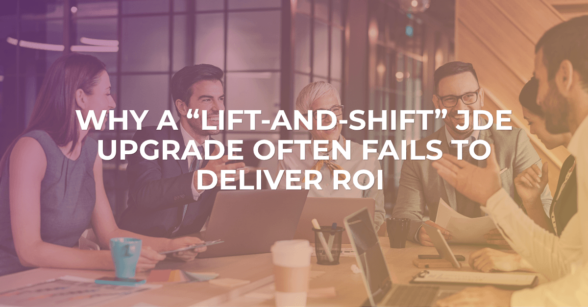 Lift-and-Shift | ERP Suites