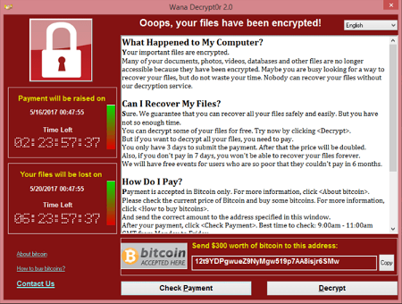 ransomware example screenshot how to pay