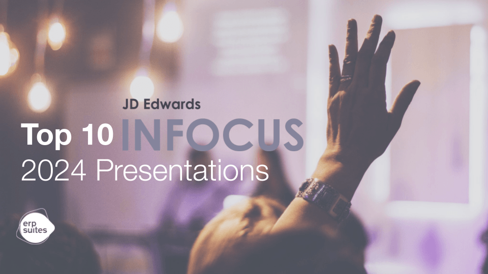 Top 10 INFOCUS 2024 Presentations